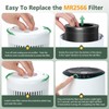 4 Pack MR2566 Filter Compatible with MORENTO MR2566 Air Purifi-er,