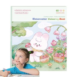 Beginner Watercolor Book | Children Painting Kit - Multifunctional Art Craft Watercolor Book Kit for School, Home, Kindergarten for Children 3+