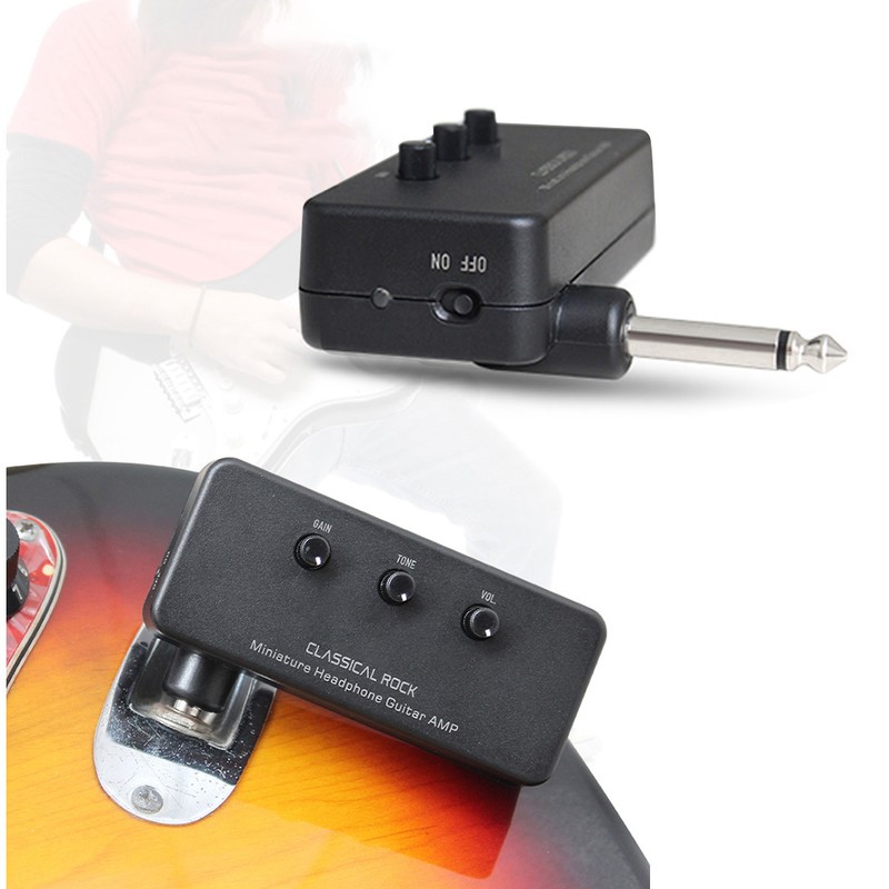 Flatsons Mini Electric Guitar Speaker Campus Style Practice Small Loudspeaker