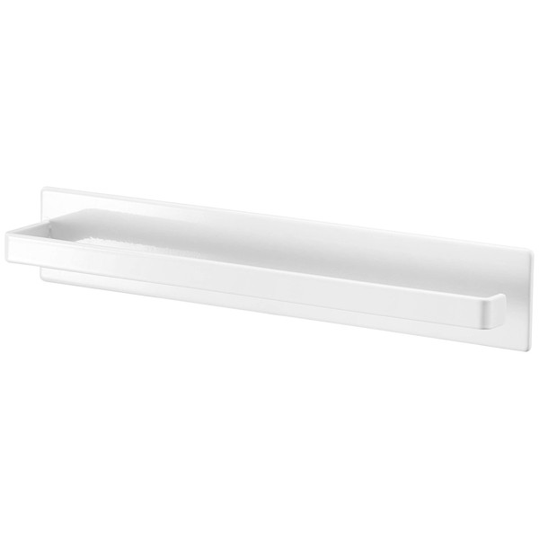 Yamazaki Industries Mist 4231 Magnetic Bathroom Towel Hanger, White, Approx.
