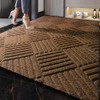 EGO LIFE Waterproof Durable Doormat, Non Slip Rubber Backing, Stain