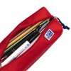 Oxford Girls Boys Rectangle Large Durable Pencil Case Red