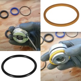 JIAD Skid Steer Lift Hydraulic Cylinder Seal Kit Fit for Bobcat 444 500 610 642 643 742 743 753 & More Replaces OEM 6803329, 7137769