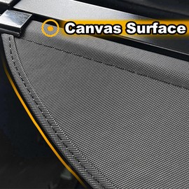 Volcaner Cargo Cover for Kia Sportage 2026 2025 2024 2023 Accessories(Canvas),Retractable Trunk Cover Privacy Security Screen Luggage Shield Shade for 2023-2025 2026 Kia Sportage Accessories(Canvas)