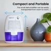 Pro Breeze Dehumidifiers for Home,215sqft Small Dehumidifiers for Room,16oz T...