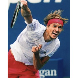 Alexander ZVEREV Professional Mens Tennis Player 8x10 Sports Photo (UU)