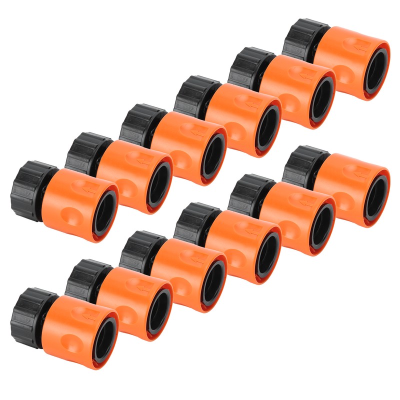12Pcs Hose Quick Coupling Connector Fitting G3/4 Female Thread Garden