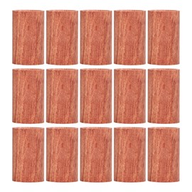 15Pcs Wooden Essential Oil Diffuser Rosewood Portable Mini Round Aromatherapy Diffuser