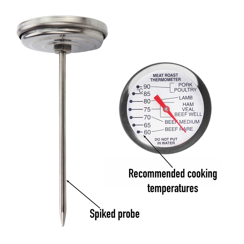 Meat Thermometer Probe Oven Proof Food Temperature Probe - Ideal