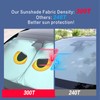 300T Windshield Sun Shade for Model Y Model 3, Cool