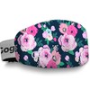 GogglesCover: Protective snow goggles cover, pink rose design