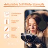Women's Ear Warmers, Foldable Ear Warmers for Winter, Adjustable Plush