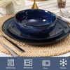 Vicrays 12-Piece Ceramic Dinnerware Set, Dinner Plates, Salad Plates &