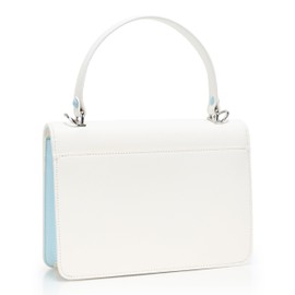 Karl Lagerfeld Paris Simone Logo Crossbody, Ivory/Candy