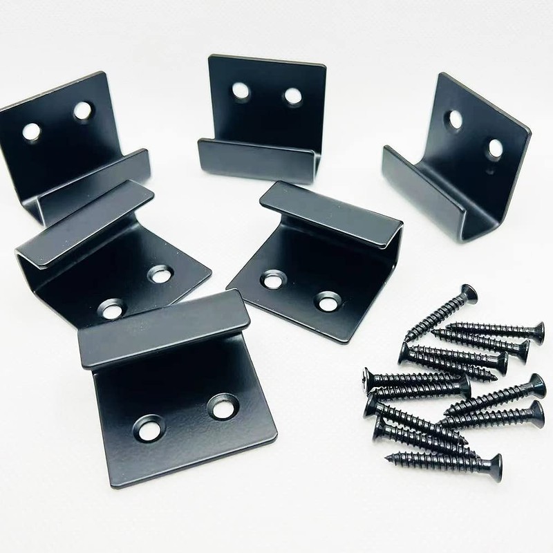 U Bracket Stainless Steel Mounting Brackets 1.6" x 1.3" Wall