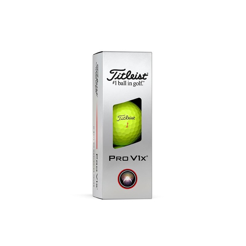2025 TITLEIST PROV1x Pro V1x Yellow (1 Dozen 12 Bulbs)