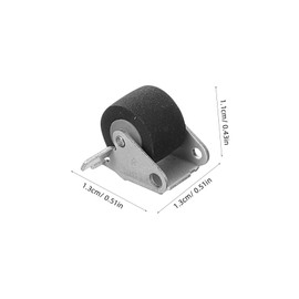 LABRIMP 2 Pairs Pinch Roller for Radio Tape of Durable Audio Cassette Deck Bearings Easy Installation for Various Recorder Models Compact Design for Portability and Performance