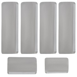 Saihisday 6 Per Set Gray Non Slip Fridge Handle Cover, Microwave Oven Stove Dishwasher Handle Protector, Replace for Fridge Door Freezer Door Stove Dishwasher Microwave