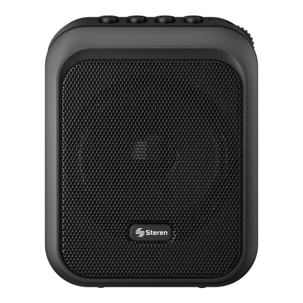 Steren Amplificador portátil Bluetooth con reproductor MP3 AMP-050