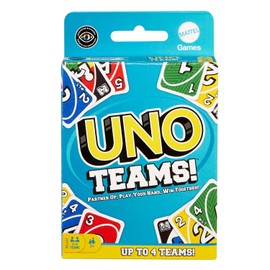 UNO Juego de Cartas Teams para niños de 7 años en adelante