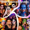 Green Face Body Paint, Water Based Face Painting Cream Makeup