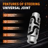 Ovabeyna 3/4" -36 Spline X 3/4" DD Chrome Double U