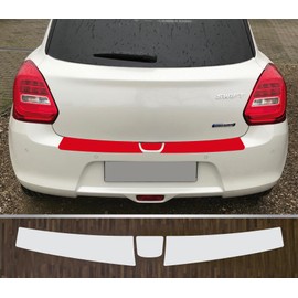 Paint Protection Film, Boot Sill Protection, Compatible with Suzuki Swift from 2020, Transparent
