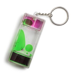 Tobar 27942 Liquid Motion Keychain, Assorted Designs and Colours, 2.8 x 3.5 x 8.8 cm