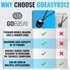 GOEASY0312 Ball Bungee Cords 6 Inch - 50 PCS Bungee