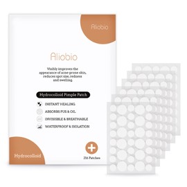 Spot Pimple Patches Aliobio Invisible Blemish Spot Cover Facial Sticker Hydrocolloid Patch Acne Stickers Spot Stickers with Two Sizes 12mm, 8mm (216 Count, 6 Sheets)…, orange, 216 Count (Pack of 1)