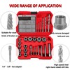 RIMKOLO 26-Piece Screw & Drill Bit Set, Multi-Spline & Bolt