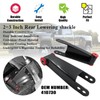 TUNTUN 2-3" Suspension Rear Drop Lowering Shackles Kit Compatible With