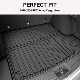 2019-2025 RDX Cargo Liner for Acura RDX Cargo Mat, All Weather Trunk Mat for Acura RDX Cargo Tray 2019 2020 2021 2022 2023 2024 2025 (Thicker and Folding)