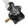 Zieichy Fuel Valve Petcock with Male Thread Compatible with Harley