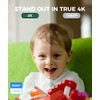 Cámara web 4K con micrófono, cámara web, lente gran angular