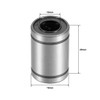 sourcing map LM10UU Linear Ball Bearings 10mm Bore 19mm OD