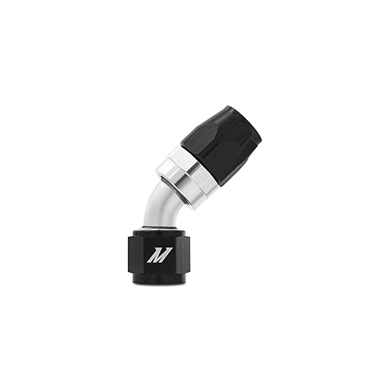 Mishimoto MMFT-SW-10-45 -10AN Braided Line Fitting, 45 Degree