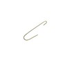 Ornament Hooks: Brass Colored Hooks, 1 Package of 50