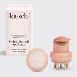 Scalp Oil Applicator Bottle with Root Comb & Head Massager – Precision Hair Oil Dispenser for Even, Mess-Free Scalp & Hair Care, Terracotta