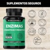 Enzimas Digestivas Probióticos Contiene Lactobacillus Acidophilus Proteasa Lactasa Lipasa Bromelina