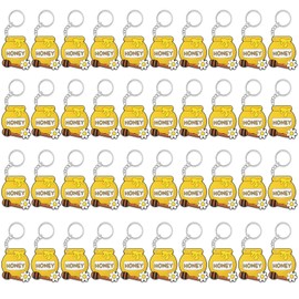 CiciBear 40 Pack Honeypot Party Decorations for Mommy, Baby, Kids Birthday, Happy Bee Day, Queen Bee Party