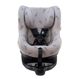 JYOKO Kids Cotton Case Compatible with Joie Spin 360 and Nuna Rebl (Giraffe, Joie I-Spin 360 Case)