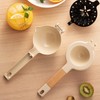 Citrus Squeezer, Metal Manual Juicer Lemon Squeezer with Wooden Handle,