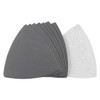 TOP-VIGOR 8Pcs 1500 Grit Triangular Sandpaper, 90mm Hook and Loop