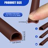 Weather Stripping Door Seal Self Adhesive Weather Strip Silicone D