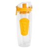 Fruit Infuser Water Bottle Anti Slip Grip Flip Top Lid