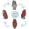 YZYOE LED Solar Nodding owl Light, Outdoor Atmosphere Decoration Light,