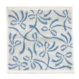 (Convenient to Wash and Rewash) 100% Cotton Women's Towel Handkerchiefs, Set of 10, 5 Patterns, Large Size (9.1 x 9.1 inches (23 x 23 cm)