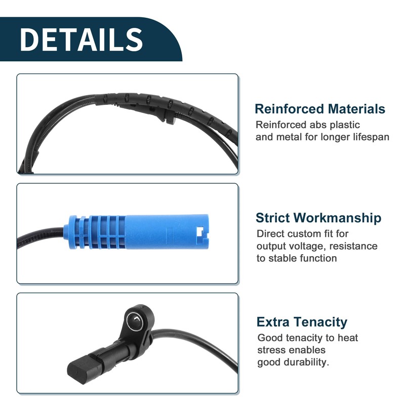 TUCKBOLD ABS Wheel Speed Sensor Front Left or Front Right