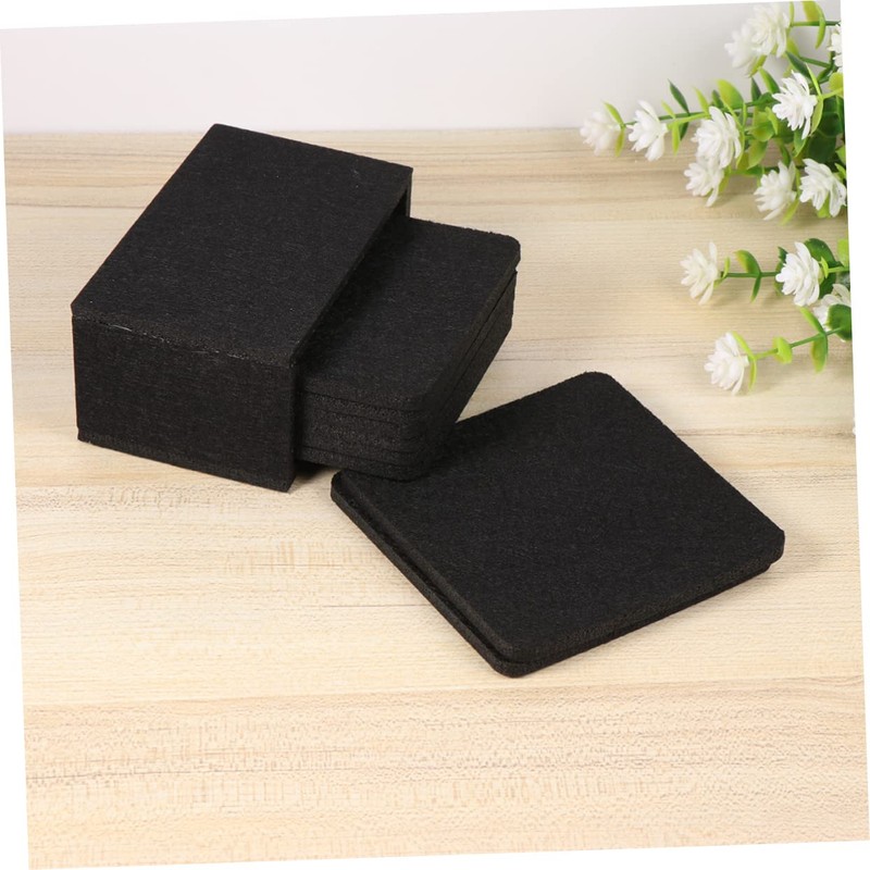 Gatuida 8pcs Water Absorption Coaster Thickened Nonwoven Insulation Pads Multi